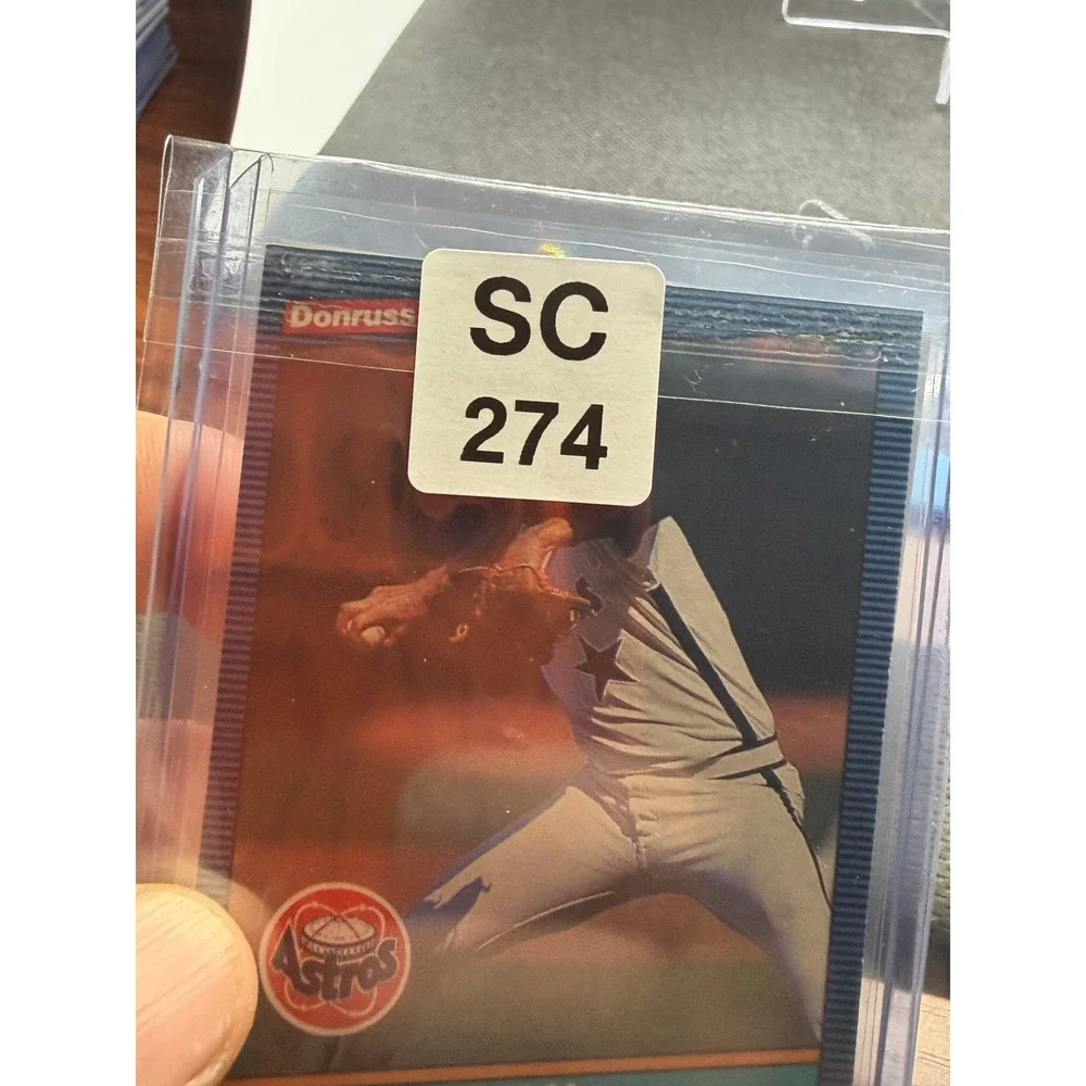 Nolan Ryan Baseball Card Lot 1986 Donruss 258 Astros 1992 Fleer 710 Rangers NM